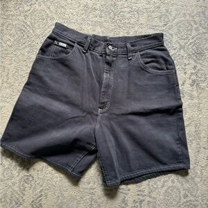 Vintage black Lee high waisted shorts